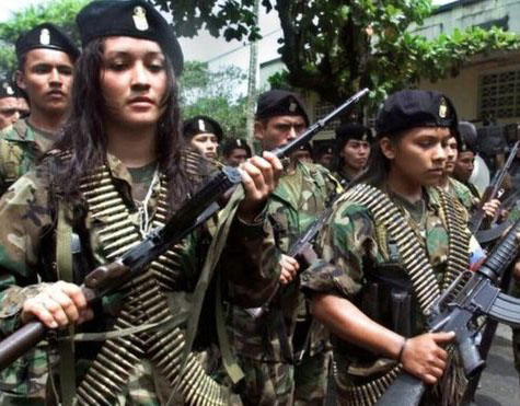 Colombia's FARC rebels will give up their arms.